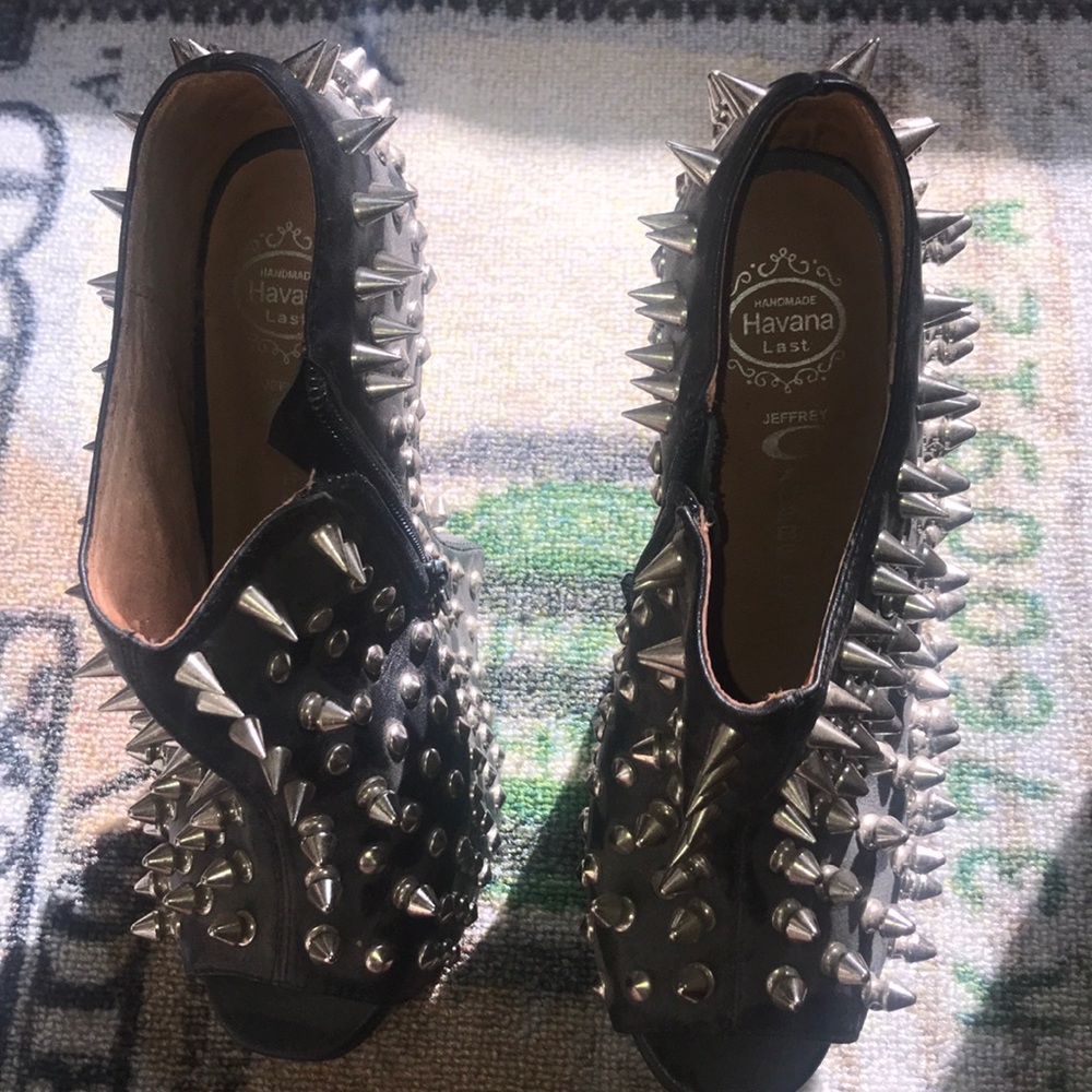 Jeffrey Campbell Dusk spike open toe